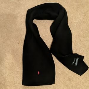 Polo by Ralph Lauren black scarf